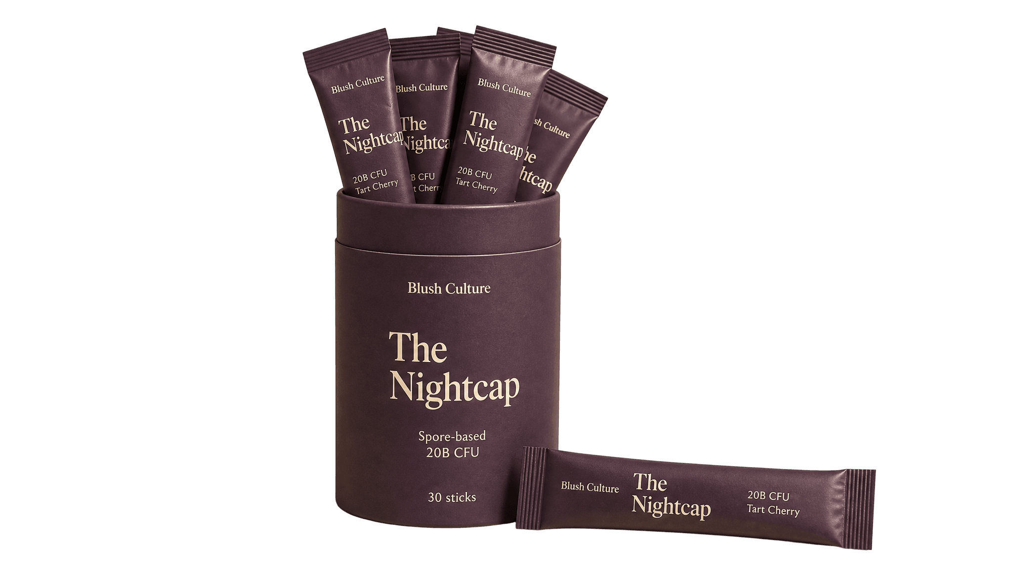 The Nightcap — tube and stick pack